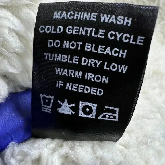 Brooklyn Cloth Mens S Heavy Flannel Sherpa Lined Shacket Windowpane Plaid Jacket - Picture 14 of 16